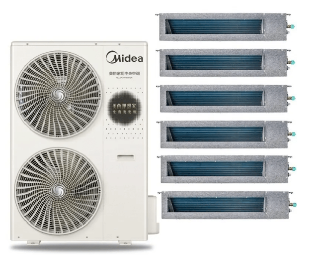 美的中央空調(diào)安裝